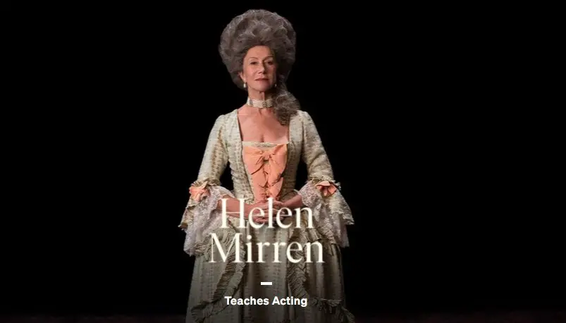 Helen Mirren Teaches Acting _ MasterClass